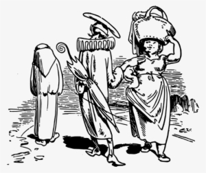 Vector Freeuse Library Village Clipart Outline Free - Village Clipart Black And White