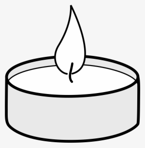 File Of A Tealight Svg Wikimedia Commons - Tea Light Clip Art