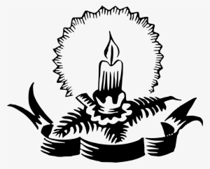 Candle Big Image Png - Candle Png Silhouette