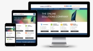 Responsive Design Png Vector Free Download - Computer Tablet Phone Png