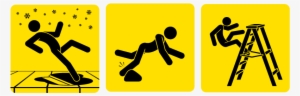 Prevent Slips, Trips And Falls - Slips Trips And Falls Clipart