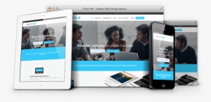 Responsive Mobile Website Design - Beautiful Website On Device