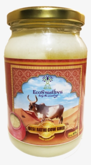 Ecosvasthya Desi Rathi Cow A2 Ghee 475ml - Ghee