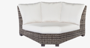 Dining Avallon 90' Corner Section Hickory - Hickory