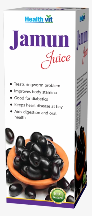 Picture Of Healthvit Jamun Juice Advertisement - Health