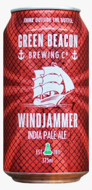 Green Beacon Brewing Windjammer India Pale Ale Cans - Wind Jammer Green Beacon
