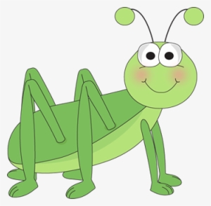 Cute Cricket Clipart - Grasshopper Clipart