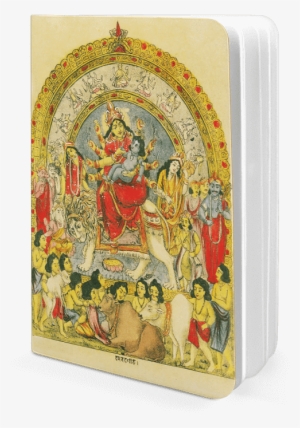 Dailyobjects Goddess Durga With Baby Krishna A5 Notebook - Emblem