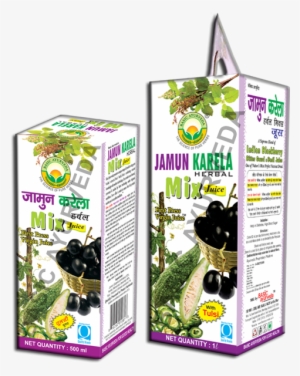 Jamun Karela Herbal Mix Juice - Holy Basil Supplement: Alternative Medicine