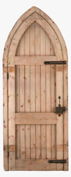 Wooden Castle Door Castle Doors, Castle Window, Dollhouse - Stickers De Porte