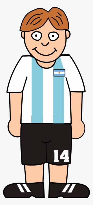Big Image - World Cup Soccer Player Clipart Png
