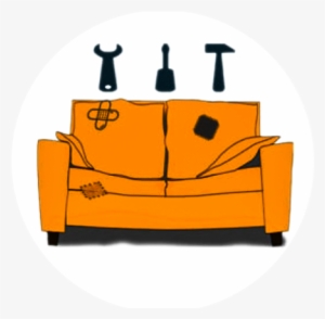 Sofa Repair - Couch Clip Art