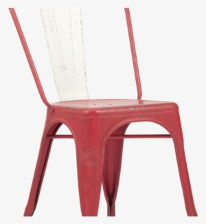 Red Vintage Tolix Style Side Chair Caf Chairs Cult - Tolix Vintage Gris