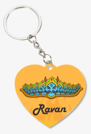 Cool Blue Ravan Dussehra Key Chain - Ravana