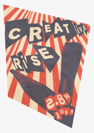 Using The Images Of The Pencil And The Paint Brush - Poster