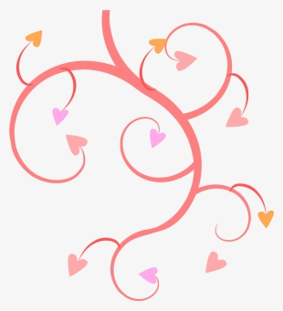 Wedding Heart Clip Art Wedding Clipart Png - Grey And Pink Borders
