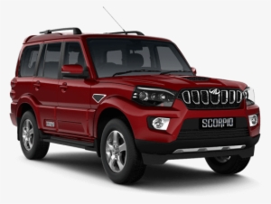 Scorpio In Red Colour