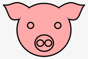 Pigs Drawing Portrait - Pig Face Drawing