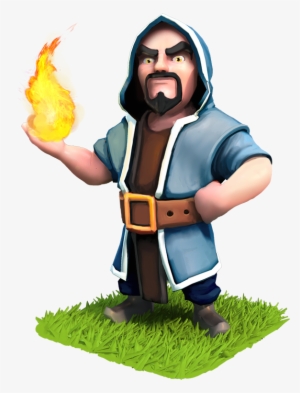 Clash Of Clans Wizard - Wizard Coc Level 4