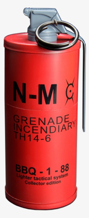 Large Incendiary Grenade Container - Incendiary Device