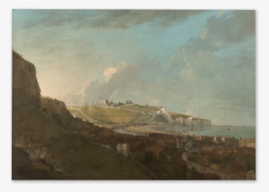 A View Of Dover, 1746/7 - Giclee Painting: Wilson's View Of Dover, 1746-47, 24x18in.