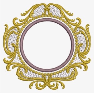 Old Gold Circle - Oval