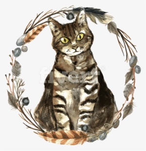 Erntedankwatercolorwreath-abendessen-einladung Karte