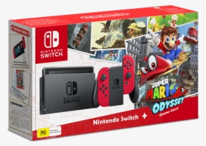 Nintendo Switch Console Super Mario Odyssey* - Nintendo Switch Bundle Malaysia