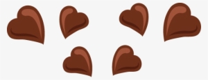 Heart Chocolate Png Transparent Image - Coração De Chocolate Png