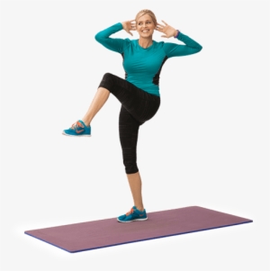 Fitness Classes - Aerobic Woman Png