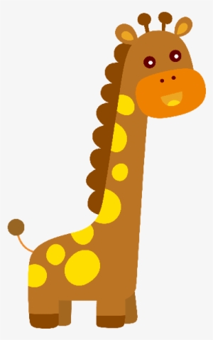 Giraffe Clipart Etsy - Baby Giraffe Cartoon Png