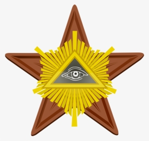 File - Barnstar - Illuminati - Svg - Illuminati Svg