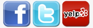 Socialmedia Facebook Twitter Yelp - Social Media Logos Yelp