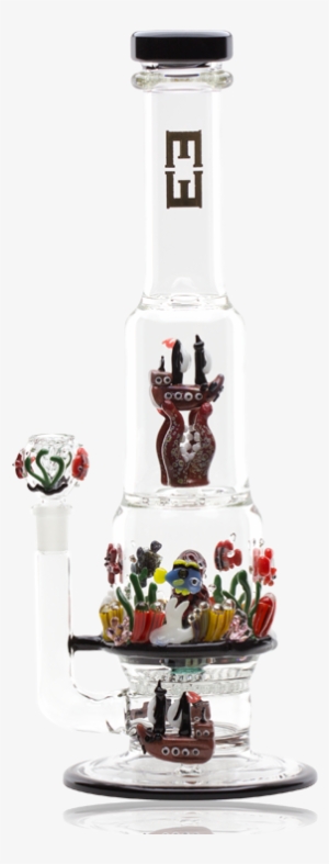 15" Flagship Kraken Dual-use Bong - Bong