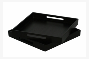 Tray, Black Square 18x18" - Coffee Table
