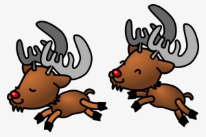 Pictures Of Christmas Reindeer - Reindeer Cartoon No Background