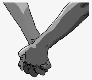 4 Ways To Draw A Couple Holding Hands - Couple Holding Hands Png
