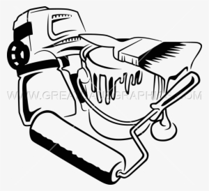 Splatter Drawing At Getdrawings Com Free For - Painter Clip Art Black And White