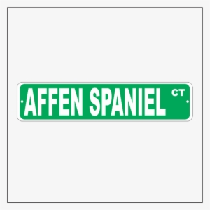 Affen Spaniel Street Sign Afspa-ss1 - Bassa Language