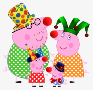 Peppa Pig At The Circus Free Printable Image - Adult's Clown Top Hat