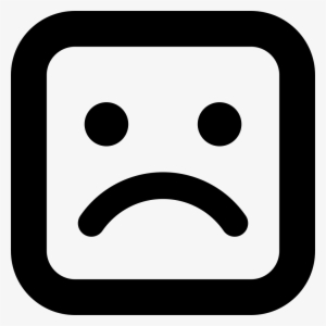 Sad Face - - Ig Black And White Png