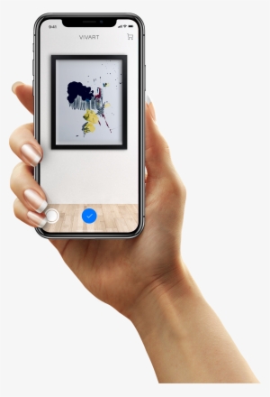 Select The Work That You Like From The Catalogue Of - Sms Phone Hand Png