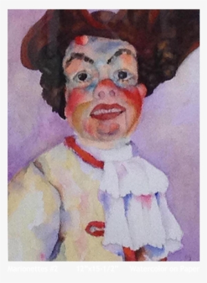 Marionettes - Watercolor Painting