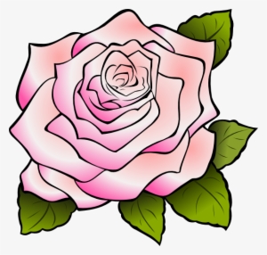 How To Set Use Pink Rose Clipart