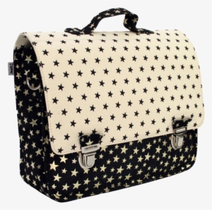 Miniséri Satchel Black And White Stars - Miniseri Satchel Stars