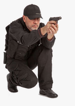 Police-officer - Police With Gun Transparent