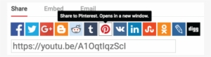 Share Youtube Video To Pinterest - Sign