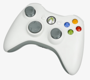 Xbox 360 Wireless Controller White - Xbox 360 Controller Png