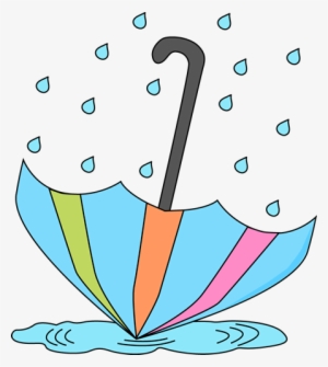 Clipart Umbrella Unbrella - Umbrella Rain Clip Art