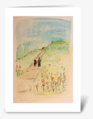 Best Friends Greeting Card - Tree